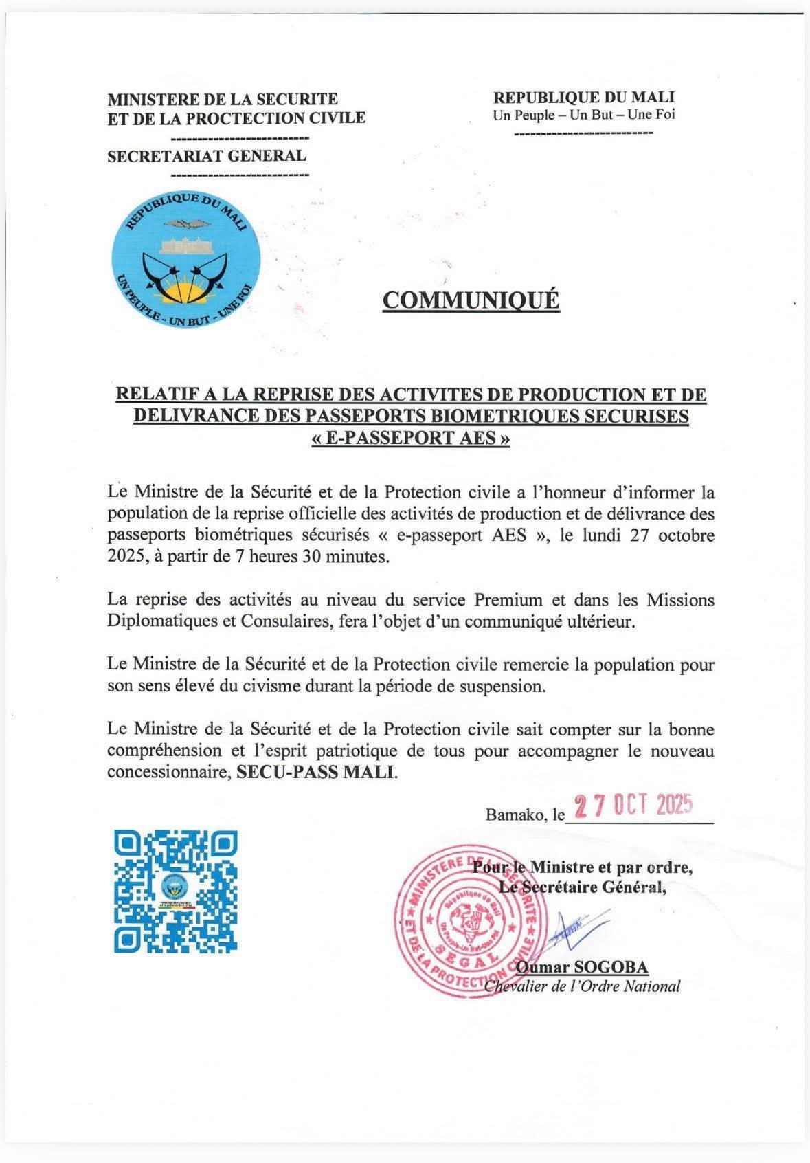 Consulat Général du Mali en France
